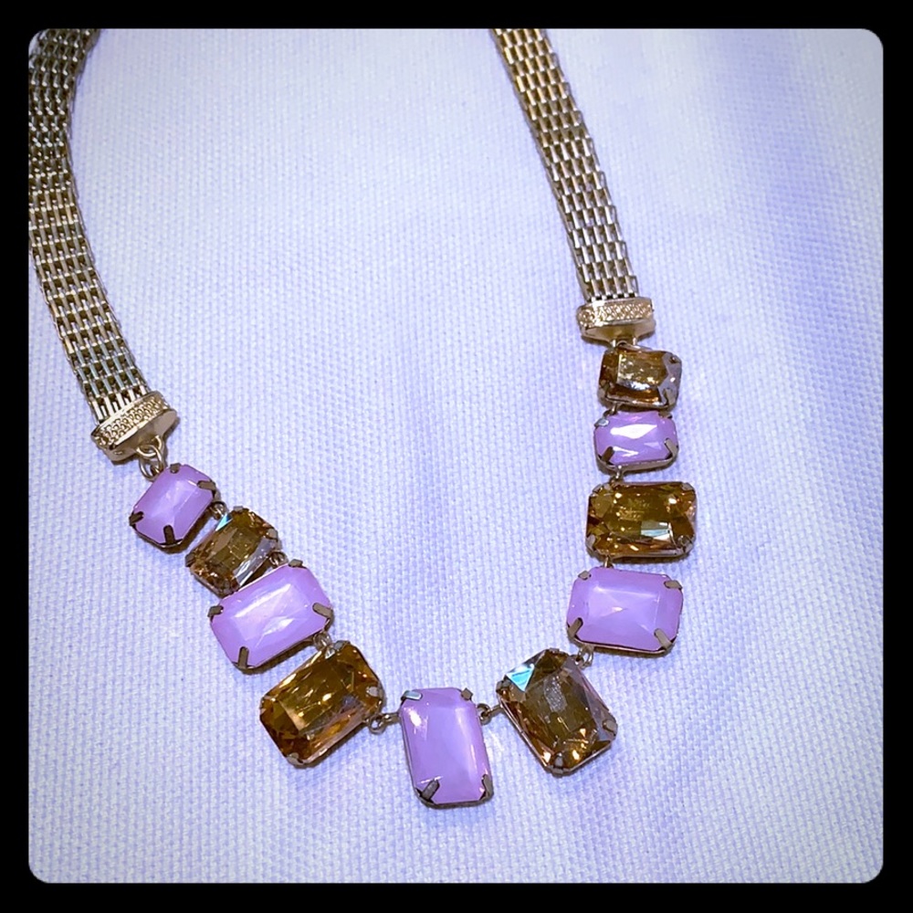 Baublebar faux gemstone necklace
